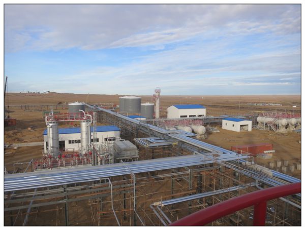 哈萨克斯坦阿克套市诶米尔油田建设工程