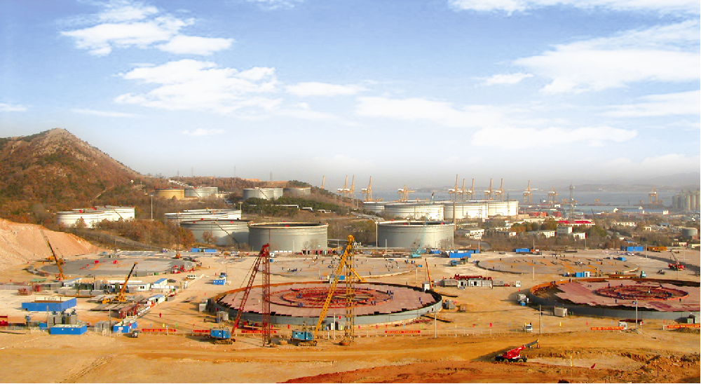 中国石油商业储备大连石化油库项目新港北库工程