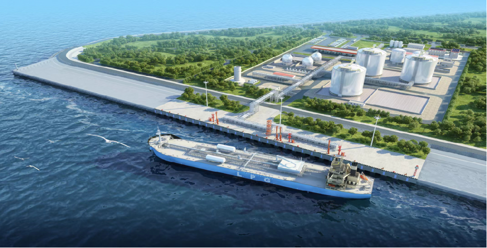 盐城港滨海港区LPG一级冷冻库及码头工程