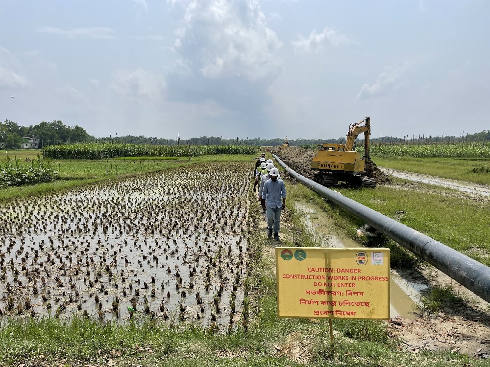 孟加拉-达卡输油管道工程